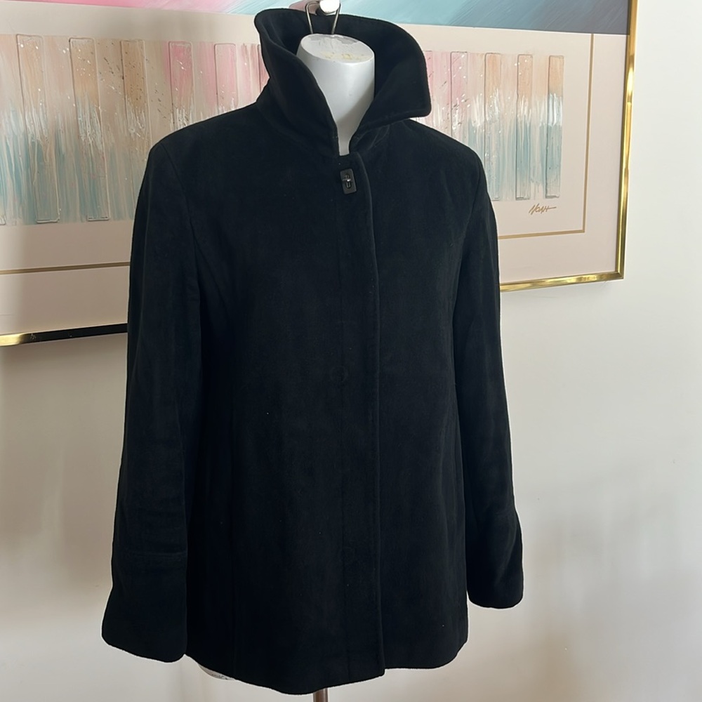 Calvin Klein wool & cashmere car coat 12